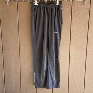 Nike Dri-fit workout pants reflective stripes